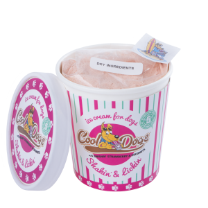 Cool Dogs Swishin' Strawberry Ice Cream (500ml)