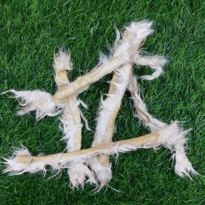 Air dried rabbit skins